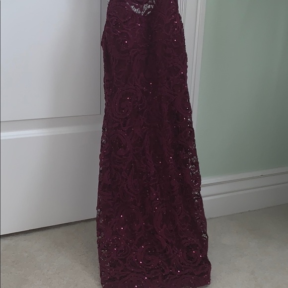 COPY - Burgundy Dress - Picture 2 of 4
